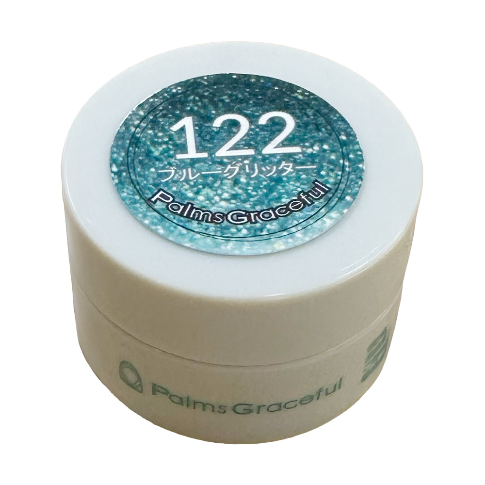 Palms Graceful カラージェル 3g 122 ブルーグリッター