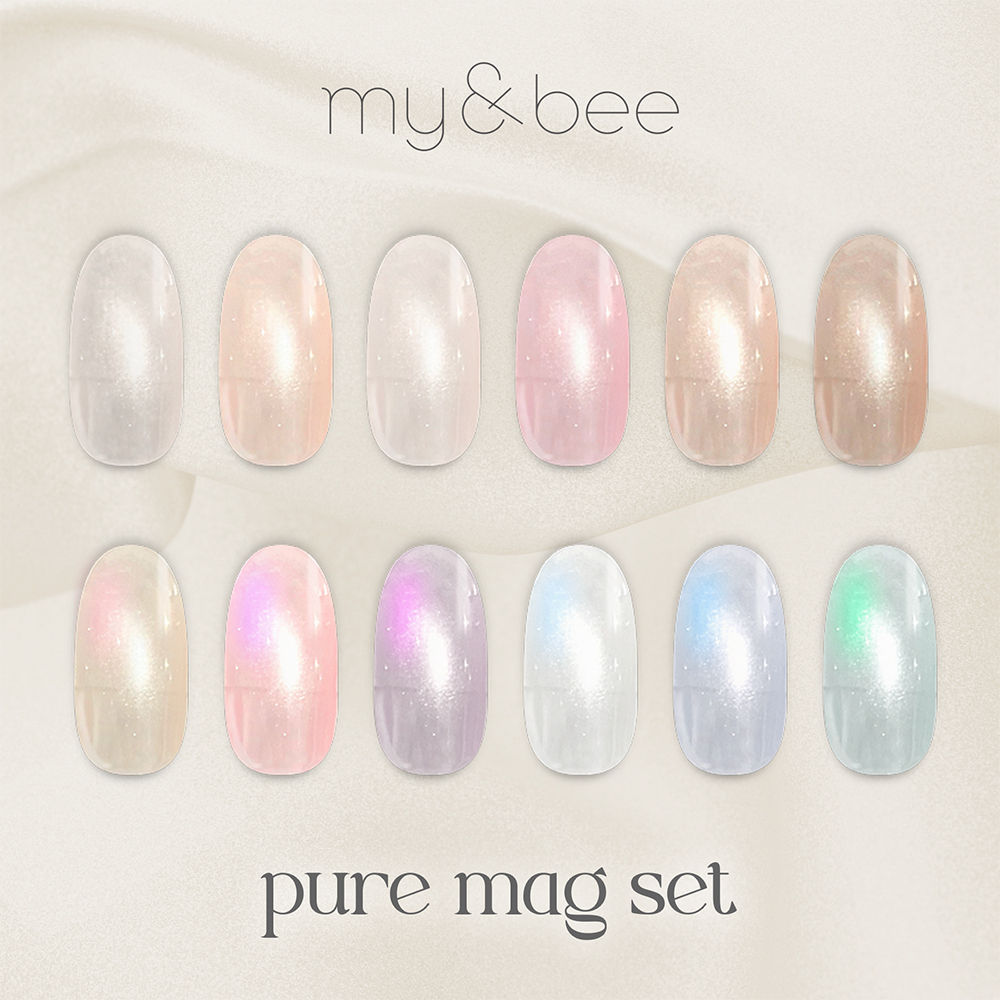 my&bee マイビー ぴゅあマグセット 12色 001〜012 PA12-S12