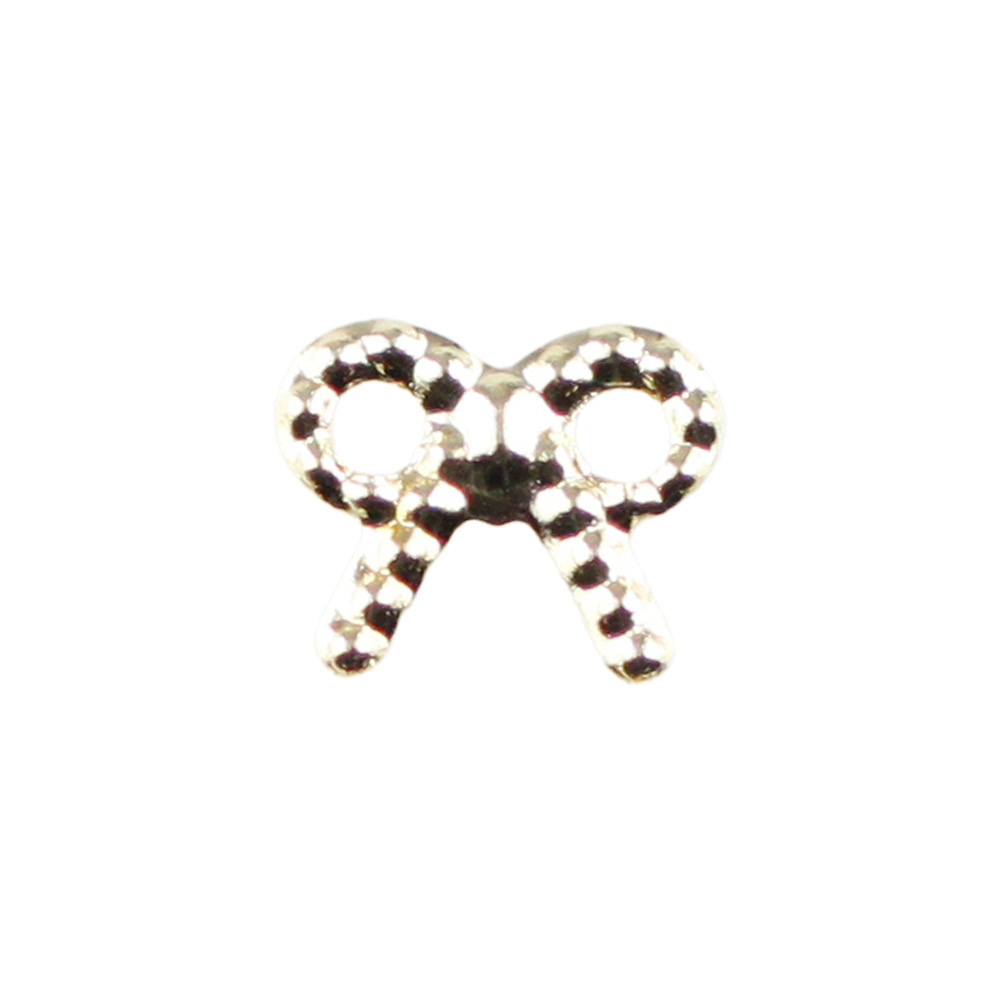 Mpetit デザインスタッズ リボンB  5×4mm 30個入 ゴールド B134