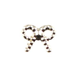 Mpetit デザインスタッズ リボンB  5×4mm 30個入 ゴールド B134