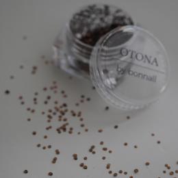 Bonnail OTONA pois 1mm ショコラ 1.6g