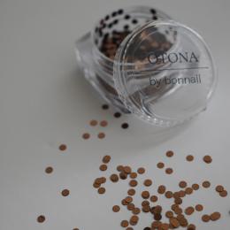 Bonnail OTONA pois 2mm ショコラ 1.6g