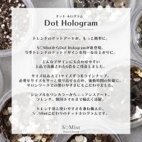 SMint エスミント ドットホログラム 約1g 1 プラチナム 1mm