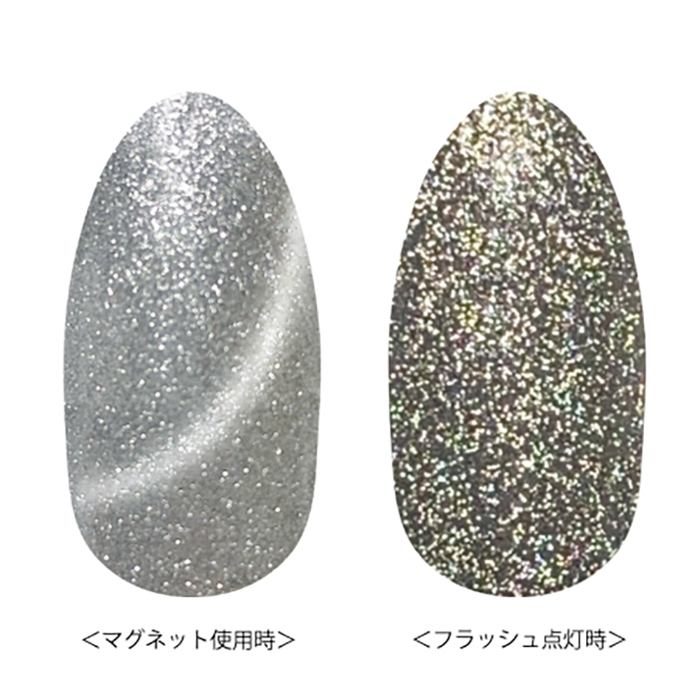 リーフジェルプレミアム スペースオペラ 5g オンフラッシュ31プラチナシルバー×シルバー