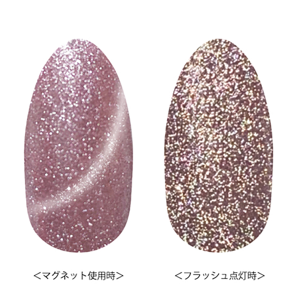 リーフジェルプレミアム スペースオペラ 5g オンフラッシュ33ラベンダーピンク×シルバー