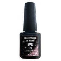 リーフジェルプレミアム スペースオペラ 5g オンフラッシュ33ラベンダーピンク×シルバー