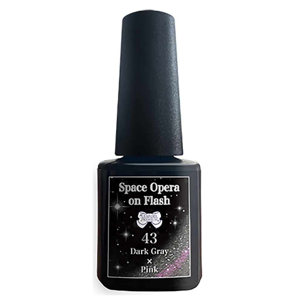 リーフジェルプレミアム スペースオペラ 5g オンフラッシュ43ダークグレー×ピンク