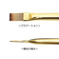 リーフジェルプレミアム ジェルブラシ グラデーション キャップ付
