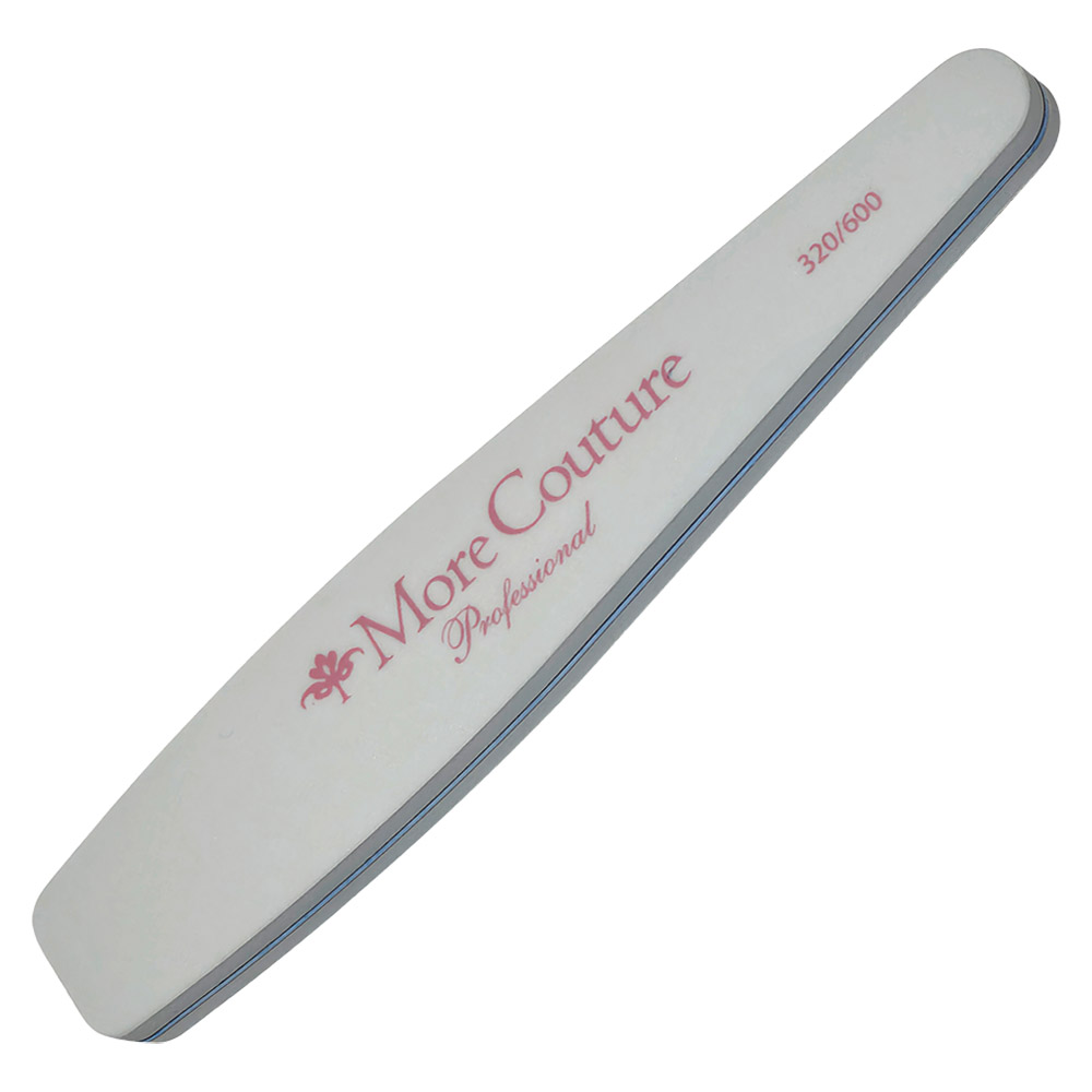 MoreCouture ソフトバフ ブルー 320/600G ワイドドロップ型