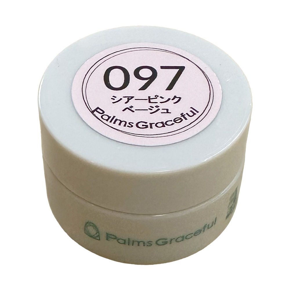 Palms Graceful カラージェル 3g 097 シアーピンクベージュ