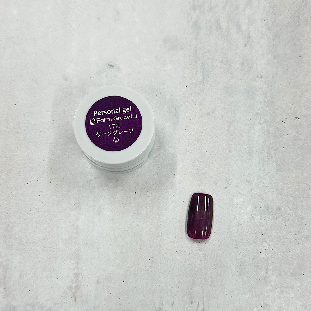 Palms Graceful カラージェル 3g 172 ダークグレープ