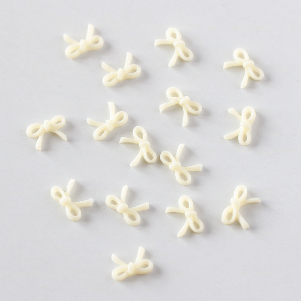 Bonnail エアリーリボン 15pcs クリーム