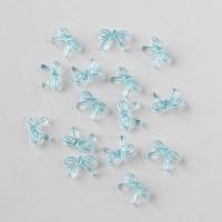 Bonnail エアリーリボン 15pcs スケルトンブルー