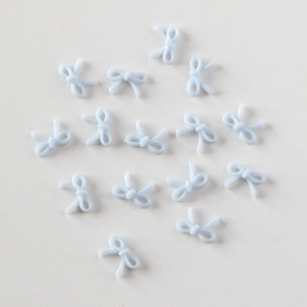 Bonnail エアリーリボン 15pcs ベビーブルー