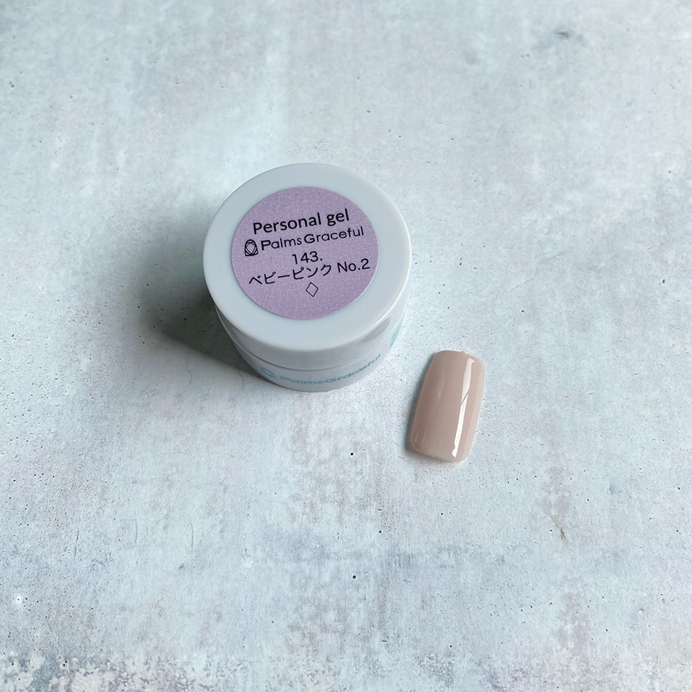 Palms Graceful カラージェル 3g 143 ベビーピンクNo.2