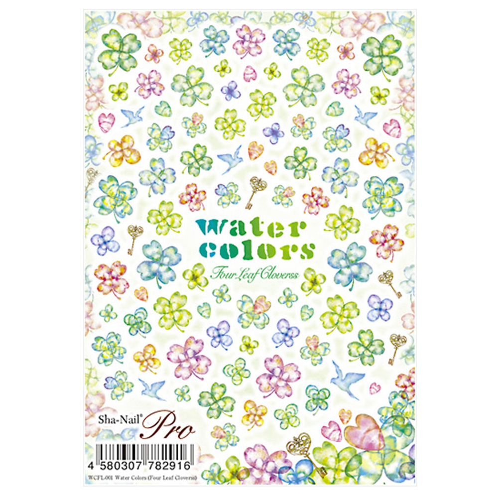 写ネイルPRO 水彩 クローバー WCFL-001