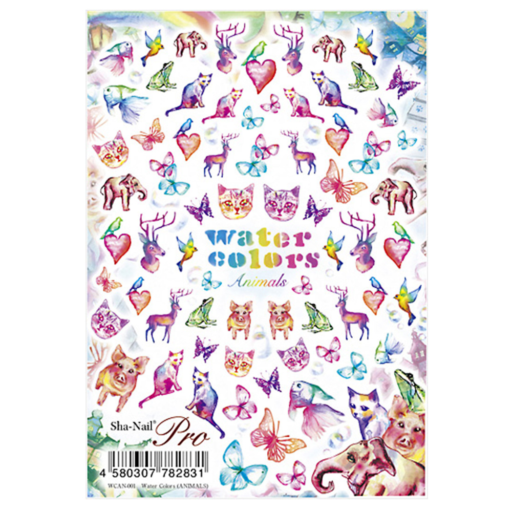 写ネイルPRO 水彩 アニマル WCAN-001