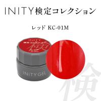 アイニティ 検定コレクション カラージェル 3g レッド KC-01M