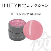 アイニティ 検定コレクション カラージェル 3g コーラルピンク KC-02M