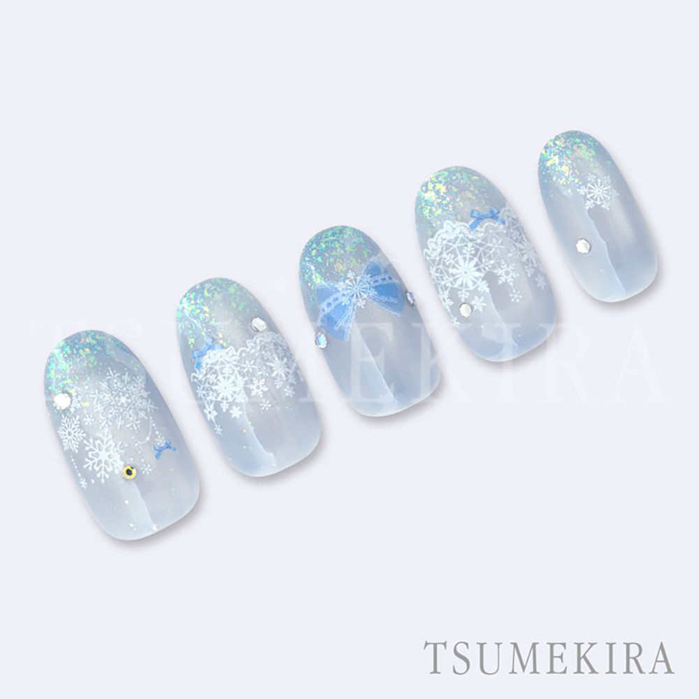 ツメキラ 雪の結晶レース NN-YUK-017