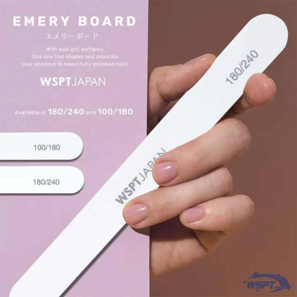 WSPT JAPAN エメリーボード 180/240G 10本セット OF21032