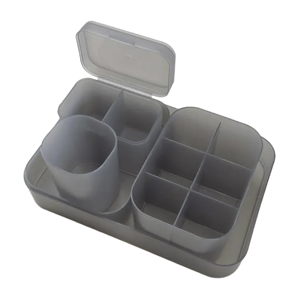 ●WSPT JAPAN オーガナイザートレイセット 収納ケース ブラック OA41582