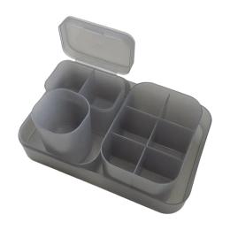 WSPT JAPAN オーガナイザートレイセット 収納ケース ブラック OA41582