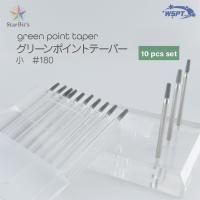 WSPT JAPAN グリーンポイントテーパー 小 #180 10本セット 砥石ビット