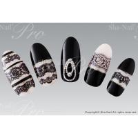 写ネイルPRO ロマンティックレース　ライン ブラック RLL-002