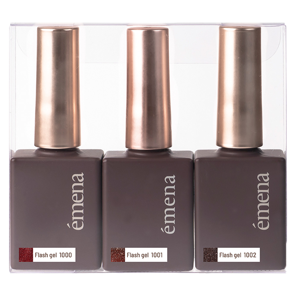 エメナ フラッシュジェル 8g 3色セット 1000-1002 EMENA-FL3E