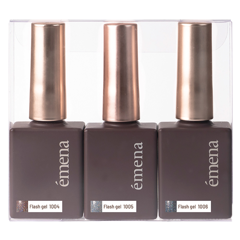 エメナ フラッシュジェル 8g 3色セット 1004-1006 EMENA-FL3F
