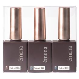 エメナ フラッシュジェル 8g 3色セット 1004-1006 EMENA-FL3F