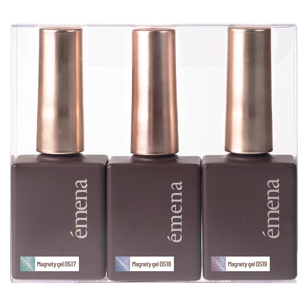 エメナ マグネティジェル 8g 3色セット 0517-0519 EMENA-MG3D