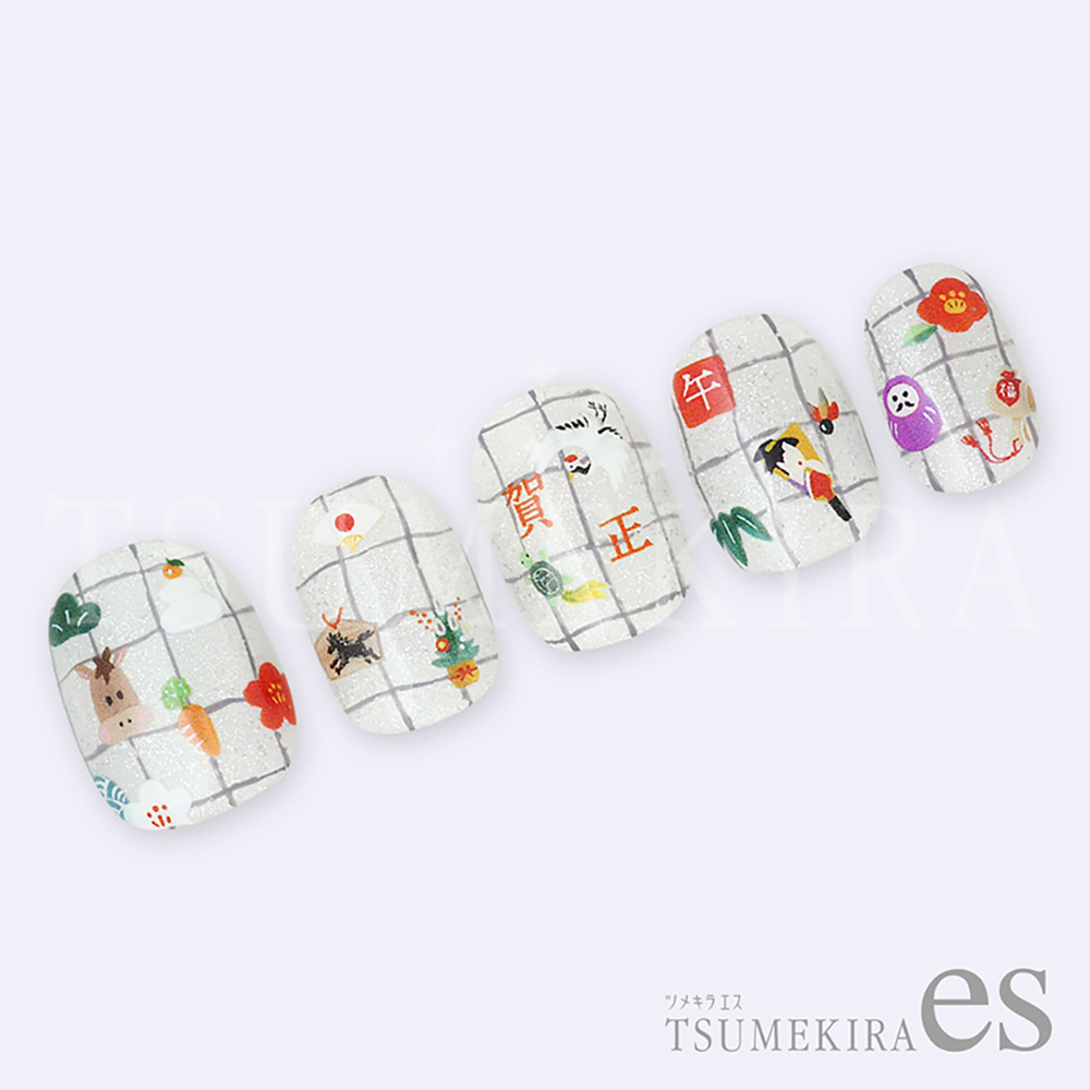 ツメキラes おしょうがつ うま ES-URA-013