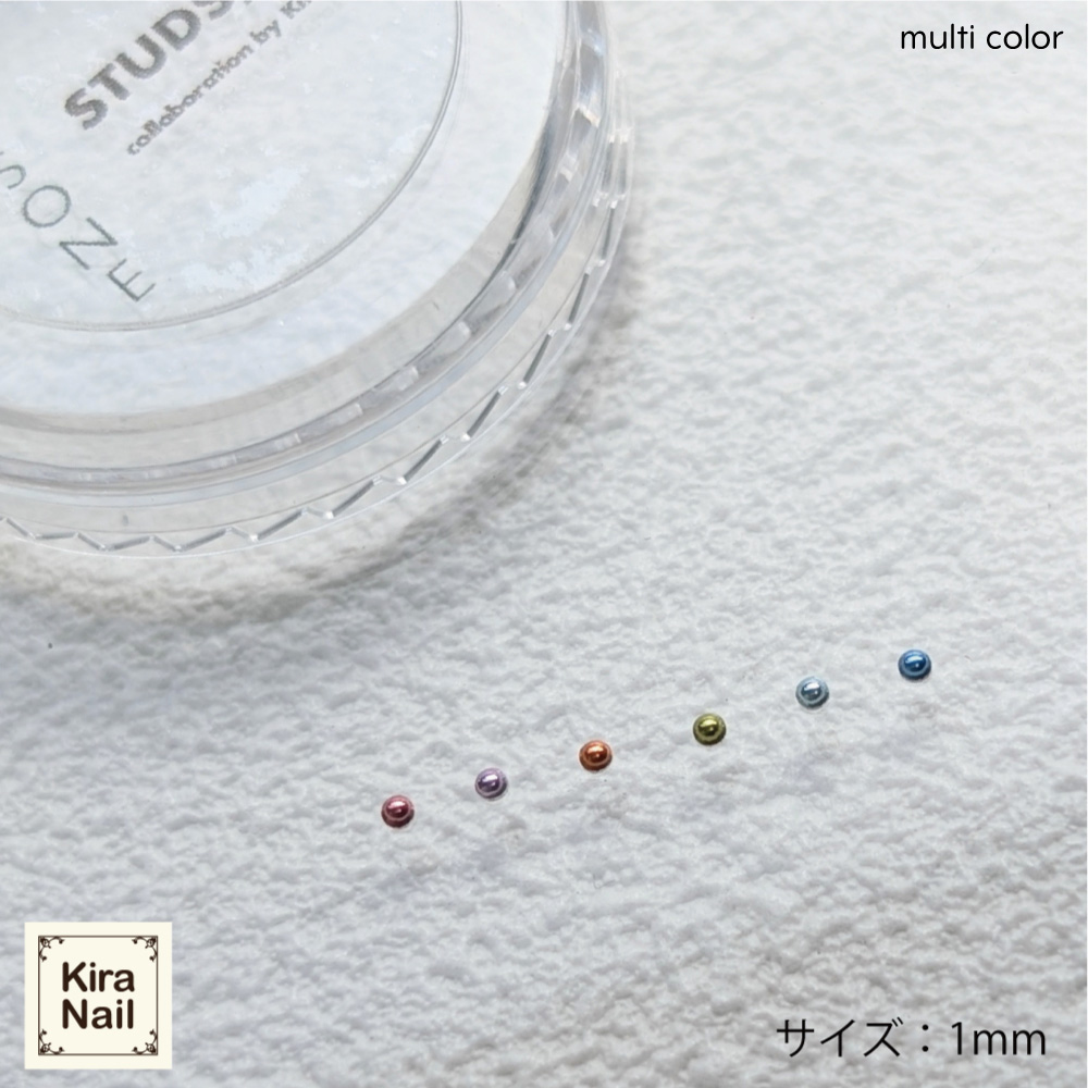 KiraNail プラスワン スタッズ 1.0 マルチカラーアソート FU-STF-04