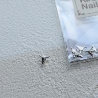 KiraNail バッファロー シルバー 10個入り 6×6mm PA-BUF-SIL