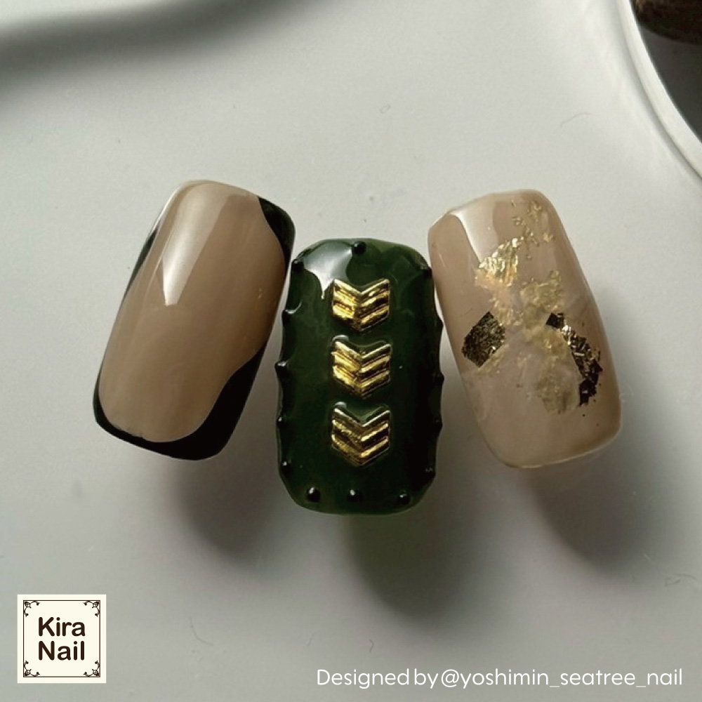 KiraNail シグナルアロー ゴールド 10個入り 3.8×4mm PA-SAR-GOL