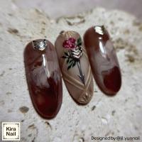 KiraNail シグナルアロー シルバー 10個入り 3.8×4mm PA-SAR-SIL