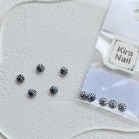 KiraNail メキシカンマーガレット シルバーブルー 5個入 PA-MMA-SBL