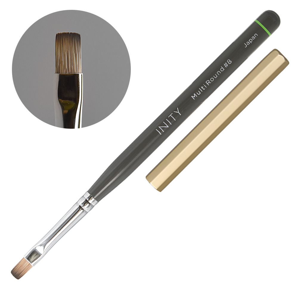 アイニティ ジェルブラシ マルチラウンド#8-N GB-MR8-N