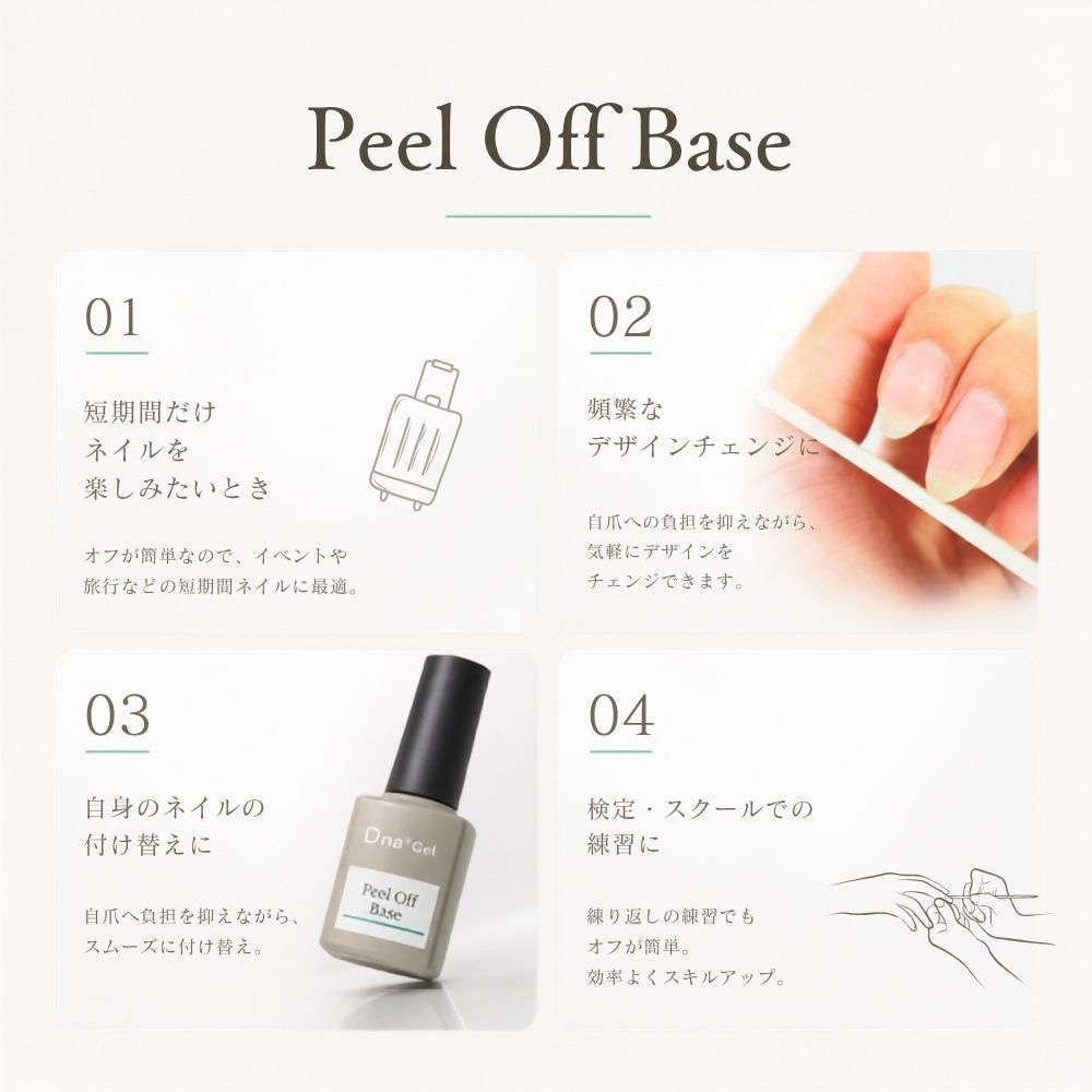 ●Dna Gel ピールオフベース 10g