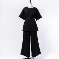 MY FORME スーパーワイドパンツ ブラック S MF-P-SWPBK-S