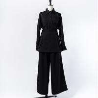 MY FORME スーパーワイドパンツ ブラック S MF-P-SWPBK-S