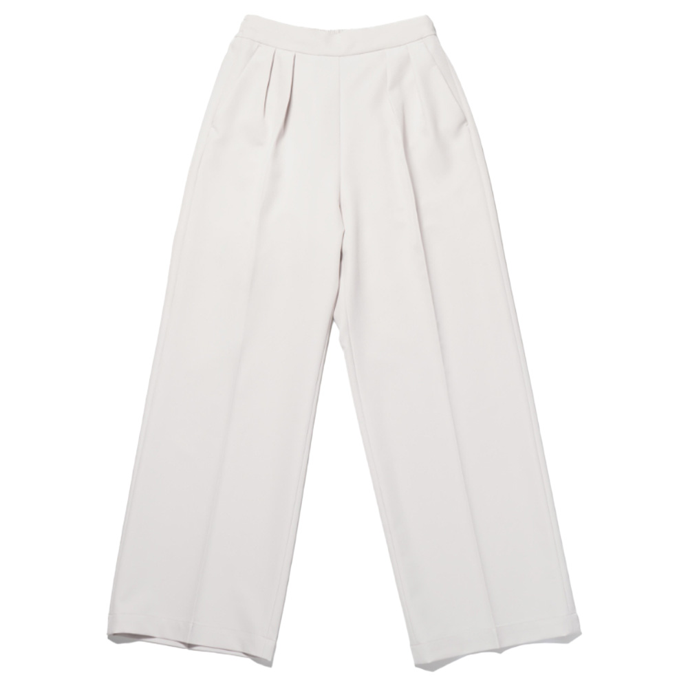 MY FORME タックワイドパンツ グレージュ Mサイズ MF-P-WPGR-M