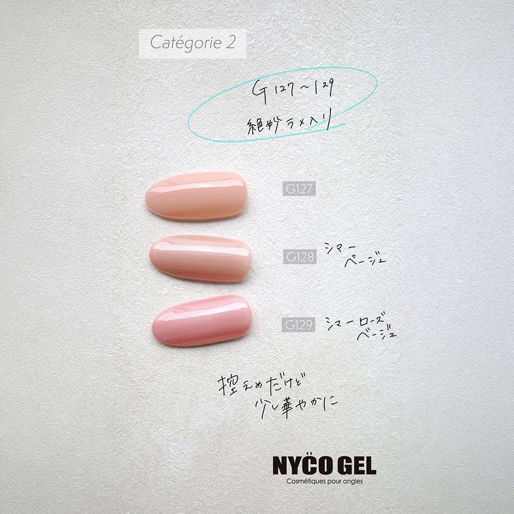 □NYCOGEL カラージェル 4g G128