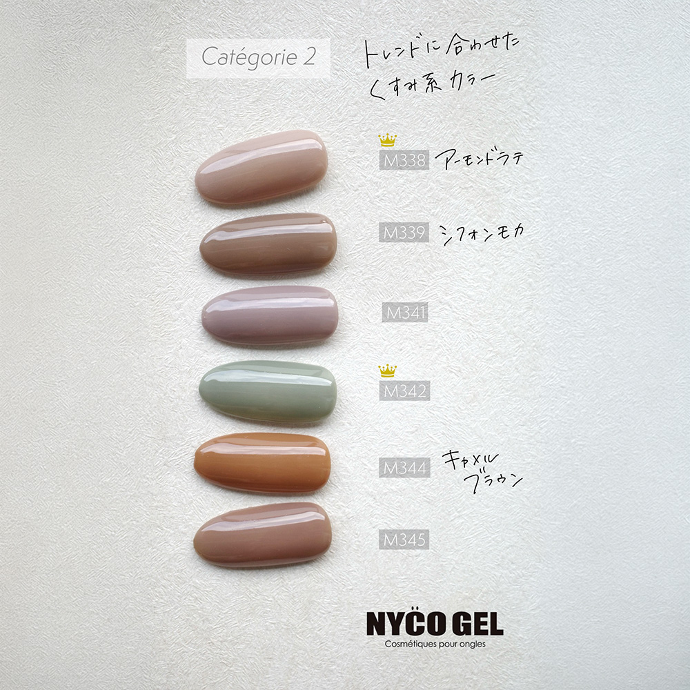 □NYCOGEL カラージェル 4g M345