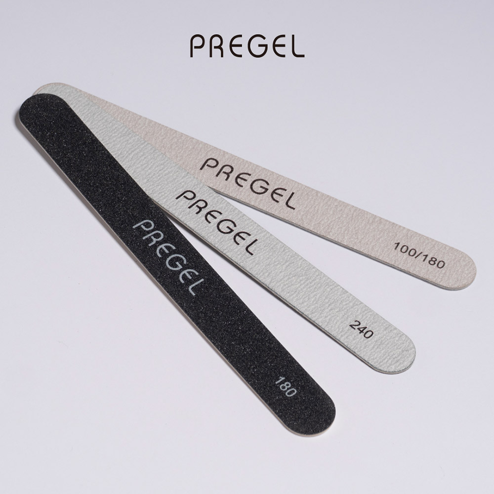 PREGEL エメリーボード 100/180G10本セット PG-EMERY-BK10