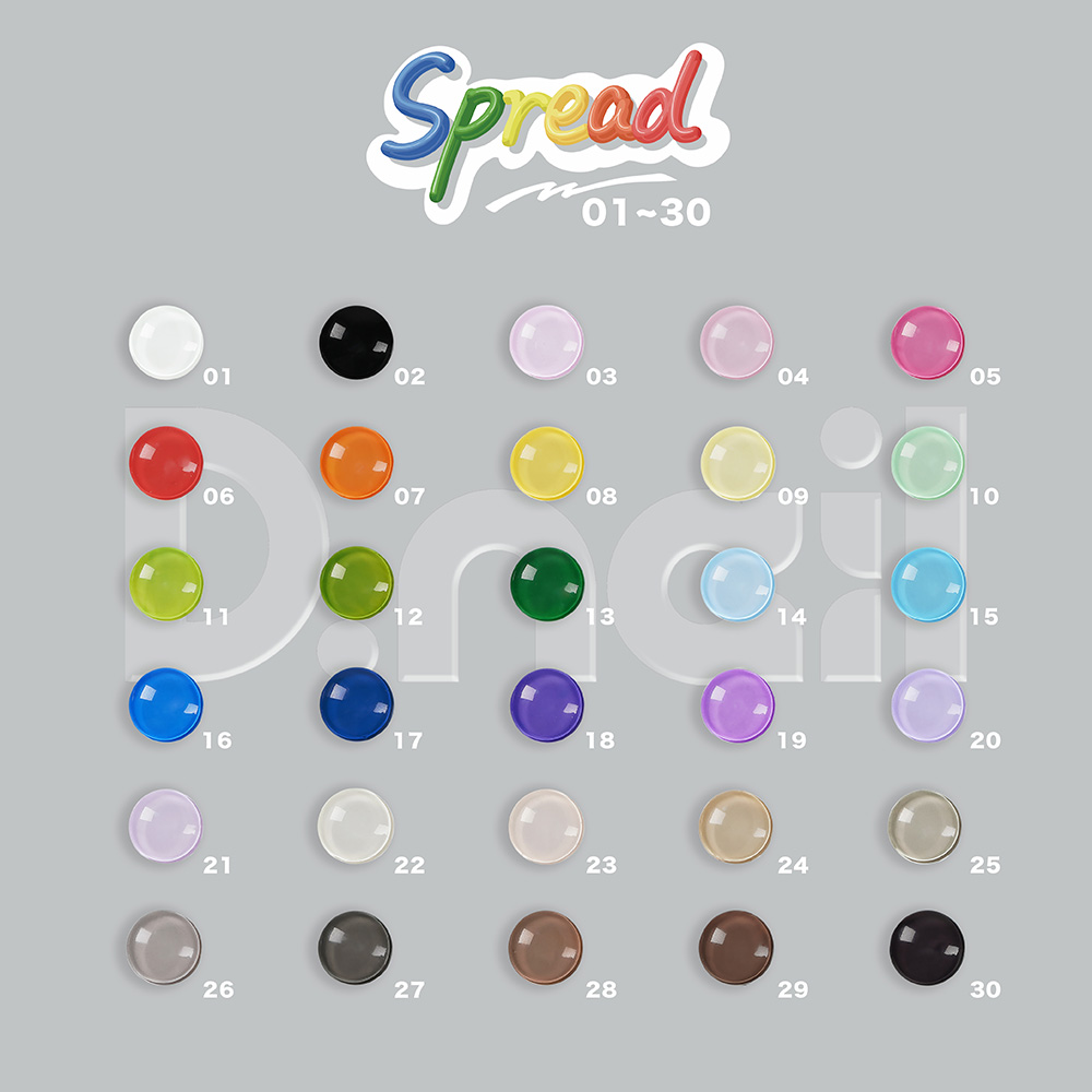 D.nail スプレッドジェル 3g 30 #8728