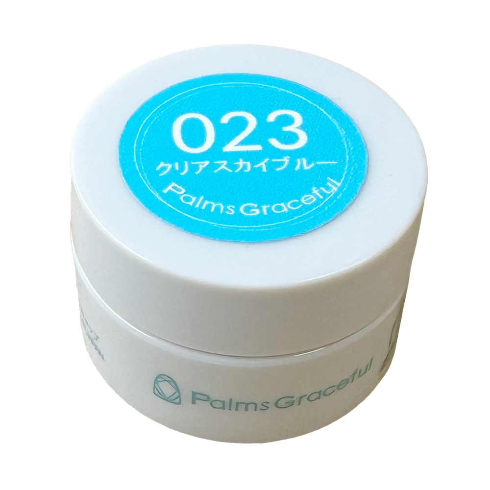 Palms Graceful カラージェル 3g 023 クリアスカイブルー