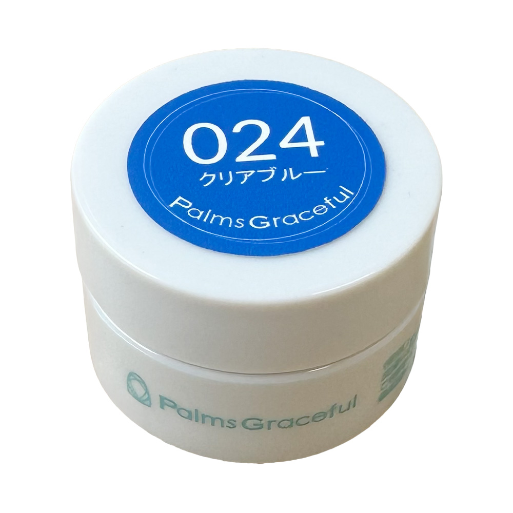 Palms Graceful カラージェル 3g 024 クリアブルー